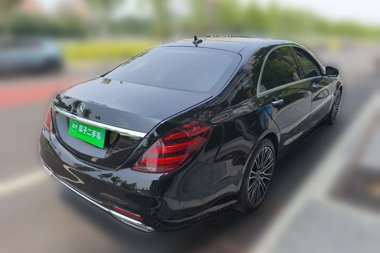 Used Mercedes-Benz S-Class 2014 S 320 L Business Model Rear Right 45 Deg