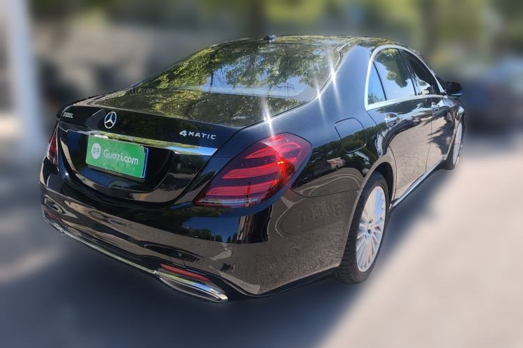 Used Mercedes-Benz S-Class 2014 Restyled S 500 L 4MATIC Rear Right 45 Deg