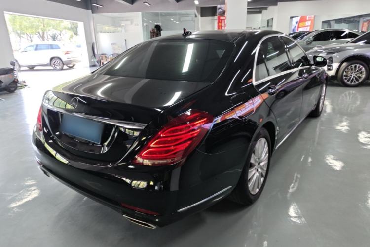 Used Mercedes-Benz S-Class 2014 S 320 L Business Model Rear Right 45 Deg