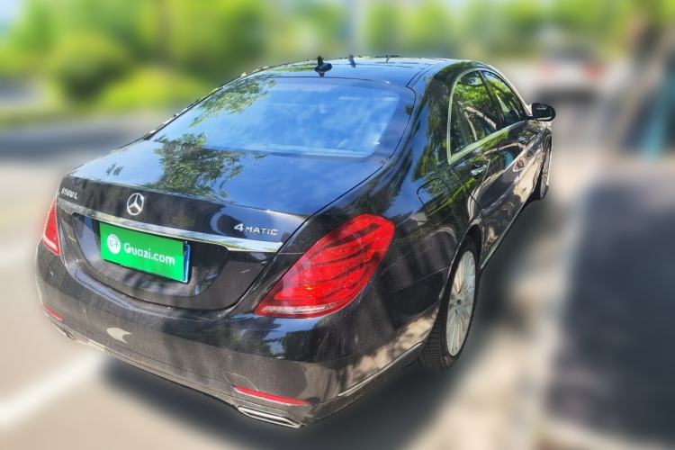 Used Mercedes-Benz S-Class 2014 S 500 L 4MATIC Rear Right 45 Deg