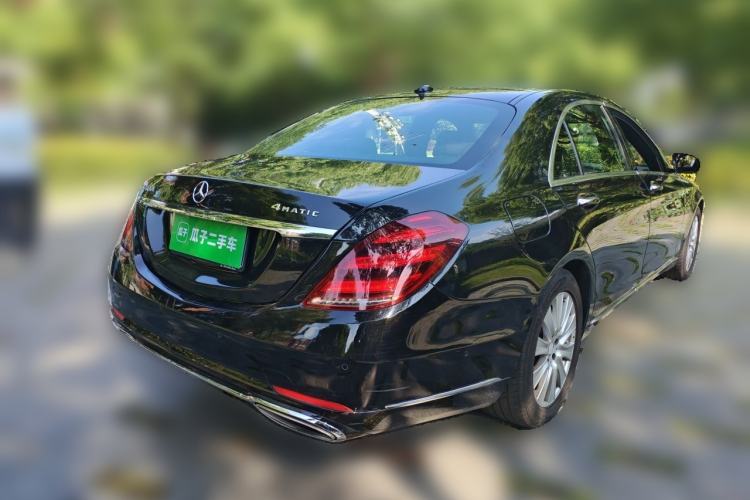Used Mercedes-Benz S-Class 2014 S 320 L Luxury Model Rear Right 45 Deg
