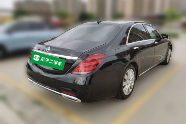 Used Mercedes-Benz S-Class 2014 S 320 L Business Model Rear Right 45 Deg