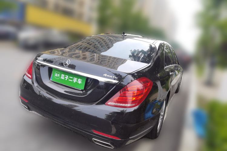 Used Mercedes-Benz S-Class 2014 S 320 L Business Model Rear Right 45 Deg