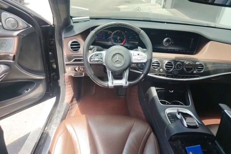 Used Mercedes-Benz S-Class 2014 S 320 L Luxury Model Steering Wheel