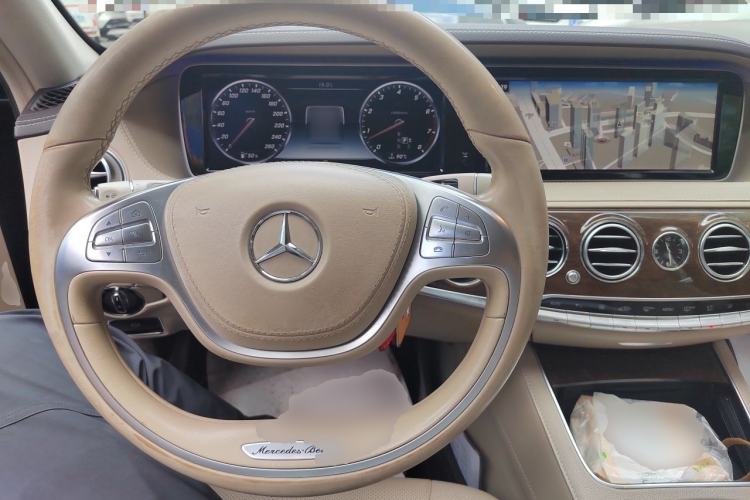 Used Mercedes-Benz S-Class 2014 S 320 L Luxury Model Steering Wheel
