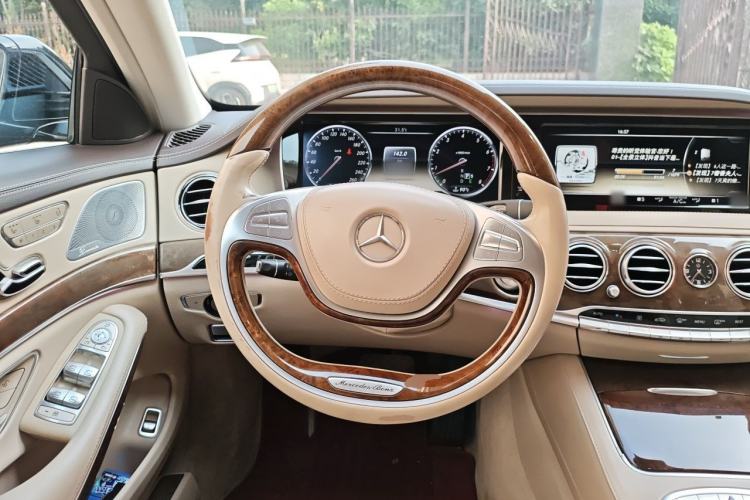 Used Mercedes-Benz S-Class 2014 S 500 L Steering Wheel