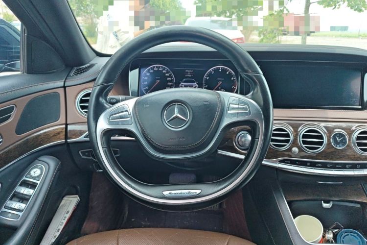 Used Mercedes-Benz S-Class 2014 S 320 L Business Model Steering Wheel
