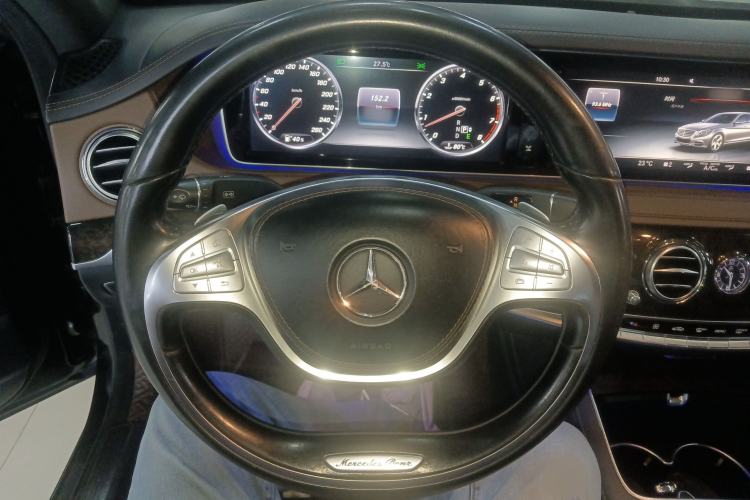 Used Mercedes-Benz S-Class 2014 S 320 L Luxury Model Steering Wheel