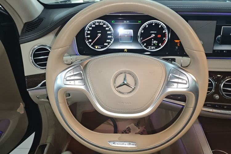 Used Mercedes-Benz S-Class 2014 S 320 L Business Model Steering Wheel