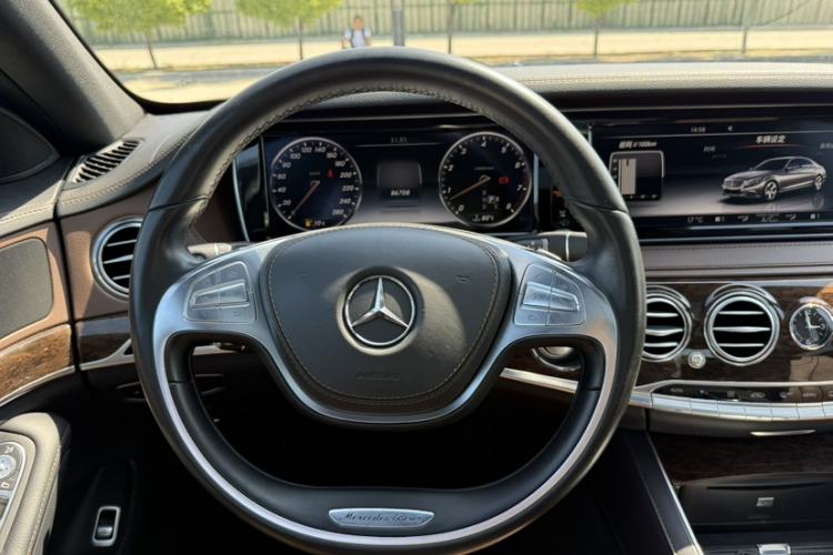 Used Mercedes-Benz S-Class 2014 S 320 L Business Model Steering Wheel