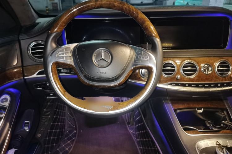 Used Mercedes-Benz S-Class 2014 S 320 L Luxury Model Steering Wheel
