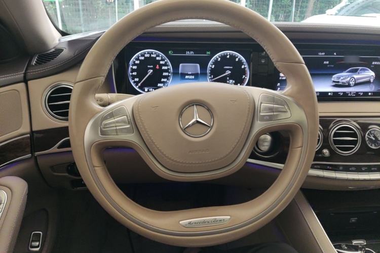 Used Mercedes-Benz S-Class 2014 S 320 L Business Model Steering Wheel