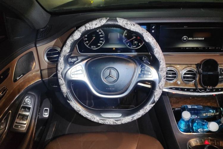 Used Mercedes-Benz S-Class 2014 S 320 L Luxury Model Steering Wheel