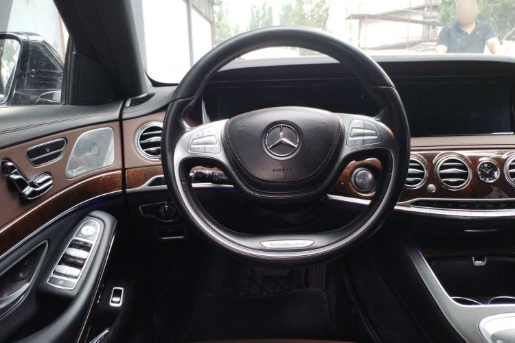 Used Mercedes-Benz S-Class 2014 S 320 L Luxury Model Steering Wheel