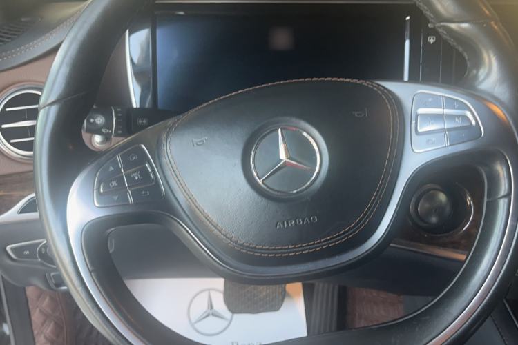 Used Mercedes-Benz S-Class 2014 S 320 L Business Model Steering Wheel