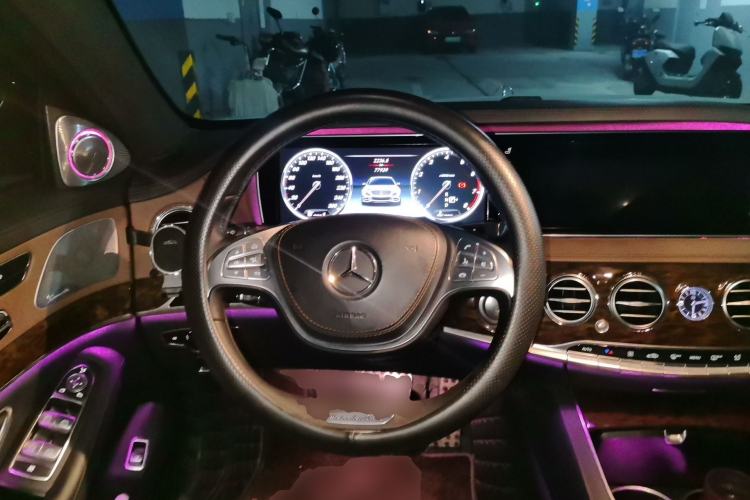Used Mercedes-Benz S-Class 2014 S 320 L Business Model Steering Wheel