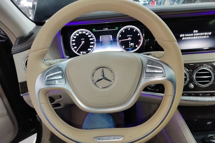 Used Mercedes-Benz S-Class 2014 S 320 L Business Model Steering Wheel