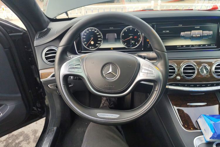 Used Mercedes-Benz S-Class 2014 S 320 L Business Model Steering Wheel