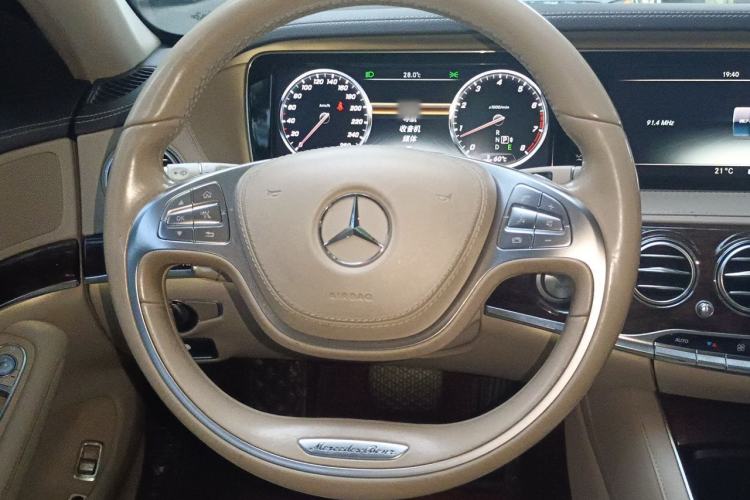 Used Mercedes-Benz S-Class 2014 S 320 L Business Model Steering Wheel