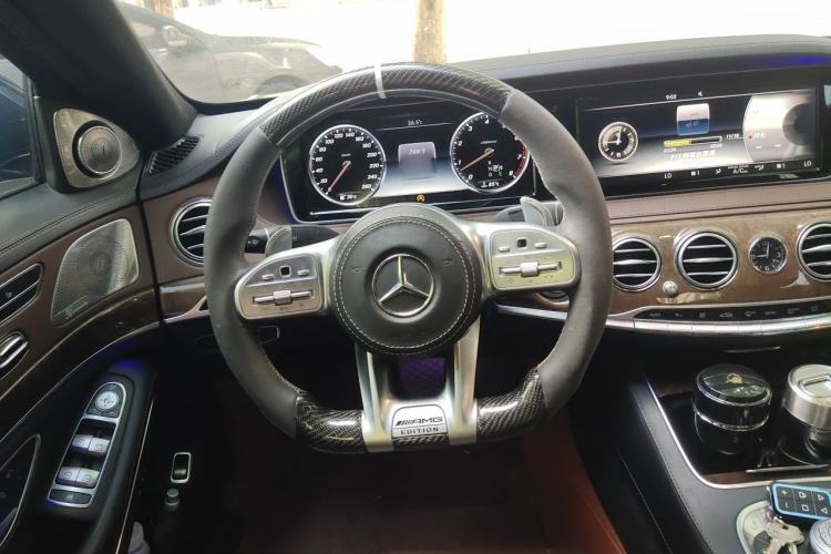 Used Mercedes-Benz S-Class 2014 S 320 L Luxury Model Steering Wheel