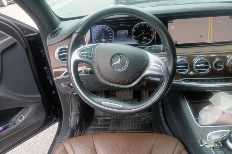 Used Mercedes-Benz S-Class 2014 S 320 L Business Model Steering Wheel