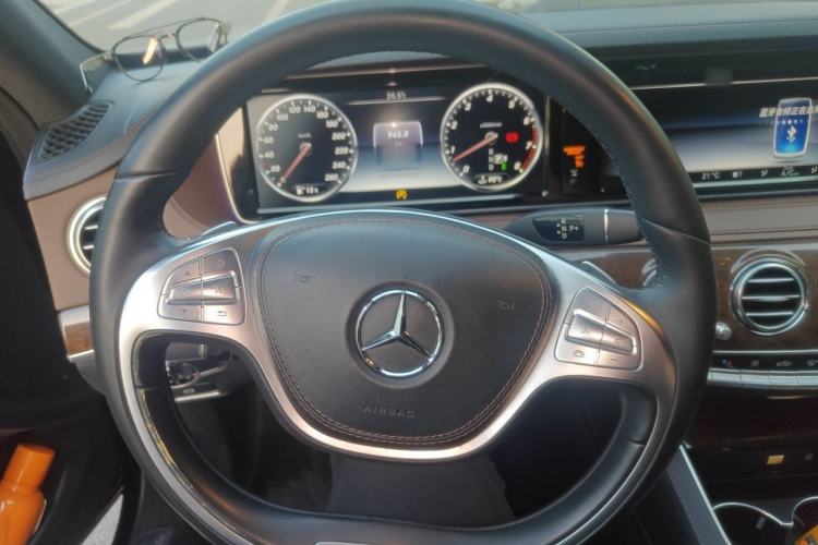 Used Mercedes-Benz S-Class 2014 S 320 L Business Model Steering Wheel