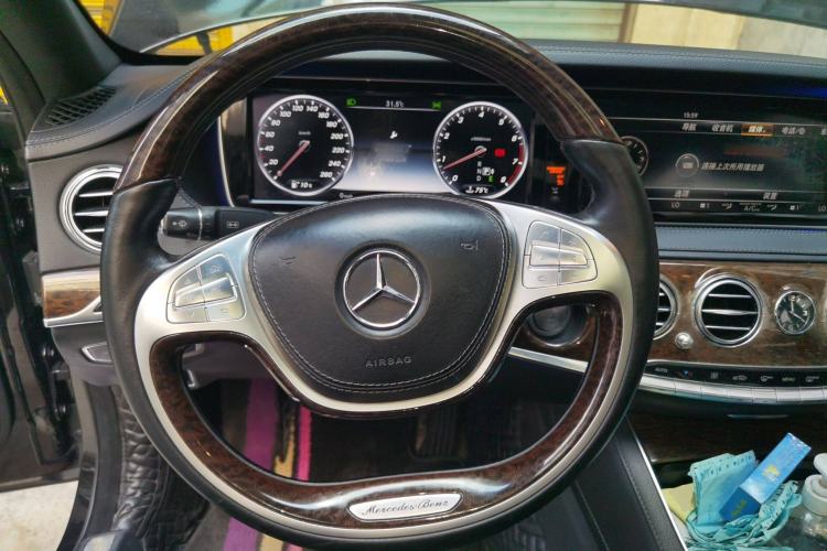 Used Mercedes-Benz S-Class 2014 S 320 L Business Model Steering Wheel