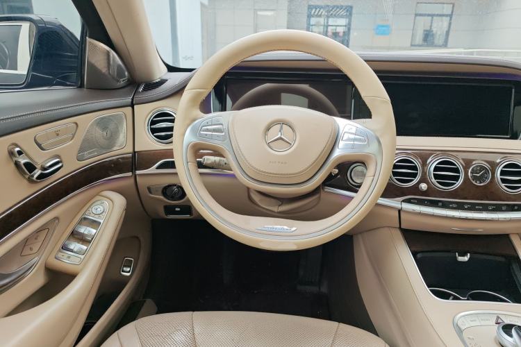 Used Mercedes-Benz S-Class 2014 S 320 L Business Model Steering Wheel