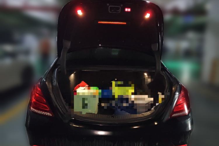 Used Mercedes-Benz S-Class 2014 S 400 L HYBRID Trunk