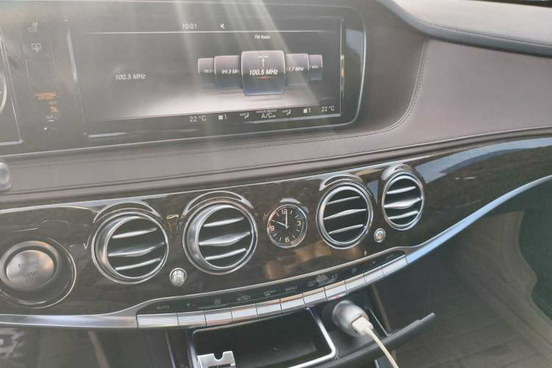 Used Mercedes-Benz S-Class 2014 S 320 L Business Model Audio And AC Panel