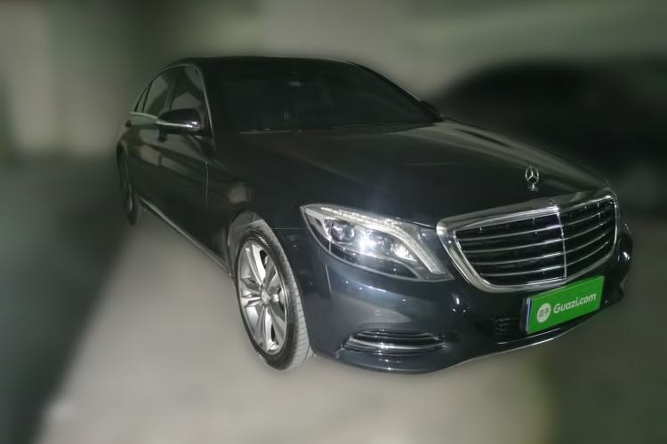 Used Mercedes-Benz S-Class 2014 S 400 L HYBRID Front Right 45 Deg