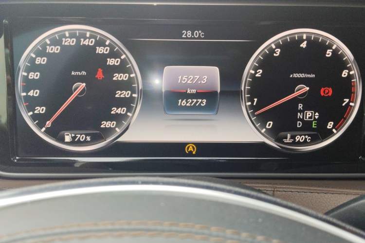 Used Mercedes-Benz S-Class 2014 S 320 L Luxury Model Instrument Cluster