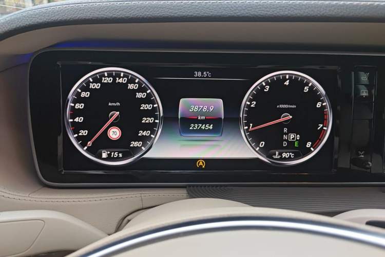 Used Mercedes-Benz S-Class 2014 S 400 L Luxury Model Instrument Cluster