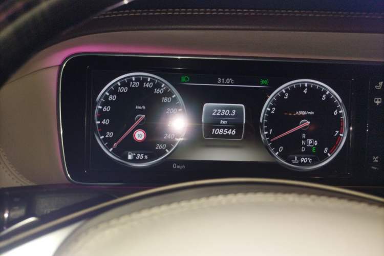 Used Mercedes-Benz S-Class 2014 S 400 L Prestige Edition Instrument Cluster