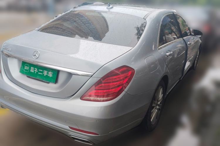 Used Mercedes-Benz S-Class 2014 S 320 L Luxury Model Rear Right 45 Deg