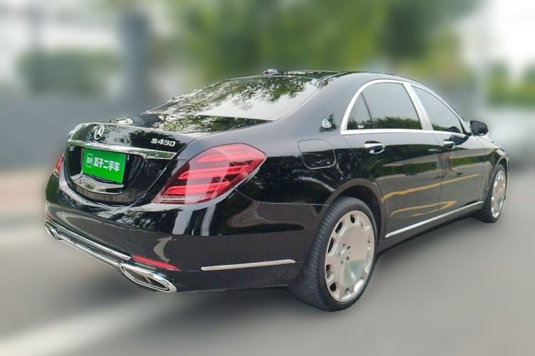 Used Mercedes-Benz S-Class 2014 S 320 L Luxury Model Rear Right 45 Deg