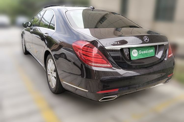 Used Mercedes-Benz S-Class 2014 S 320 L Luxury Model Rear Left 45 Deg