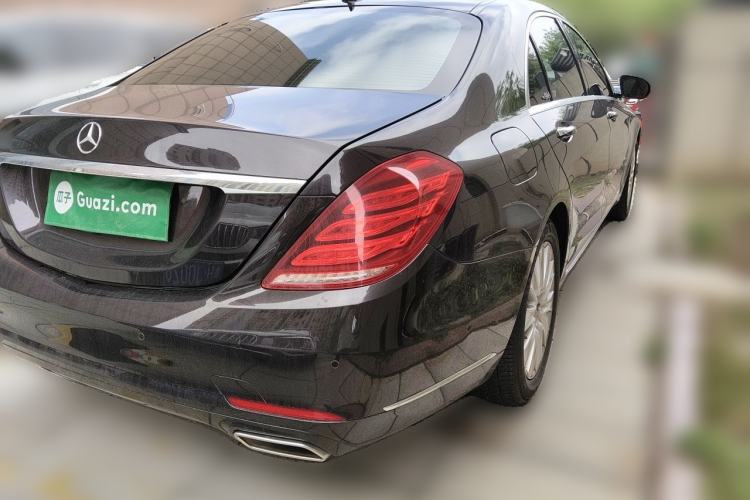 Used Mercedes-Benz S-Class 2014 S 320 L Luxury Model Rear Right 45 Deg