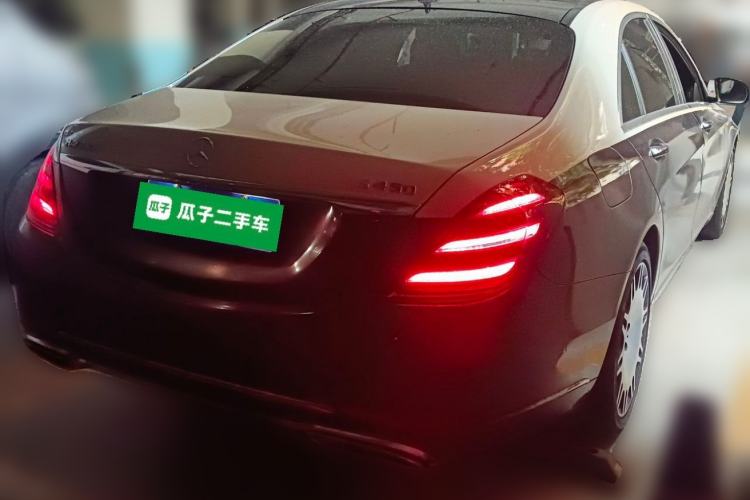 Used Mercedes-Benz S-Class 2014 S 400 L HYBRID Rear Right 45 Deg