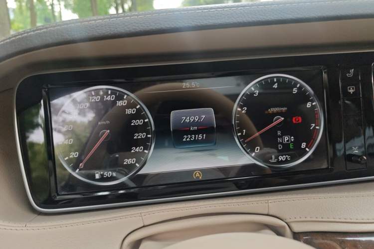 Used Mercedes-Benz S-Class 2014 S 320 L Luxury Model Instrument Cluster