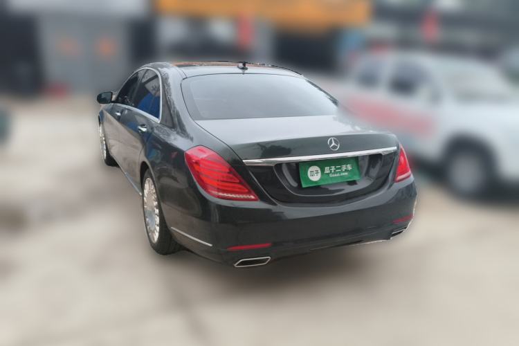 Used Mercedes-Benz S-Class 2014 S 320 L Luxury Model Rear Left 45 Deg