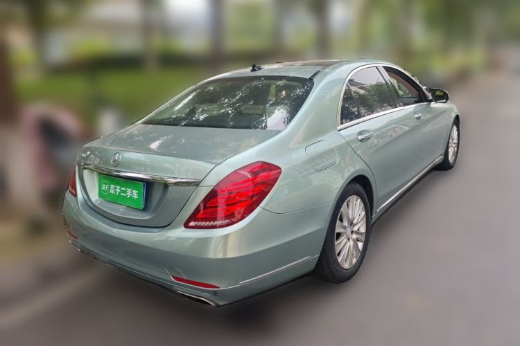 Used Mercedes-Benz S-Class 2014 S 320 L Luxury Model Rear Right 45 Deg
