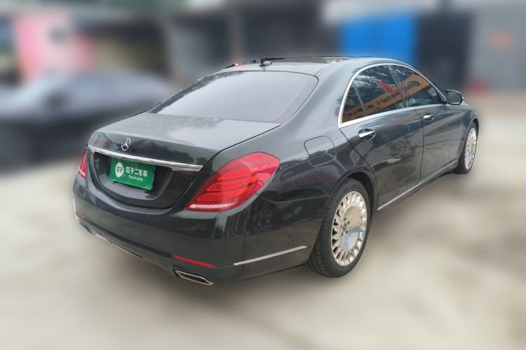 Used Mercedes-Benz S-Class 2014 S 320 L Luxury Model Rear Right 45 Deg