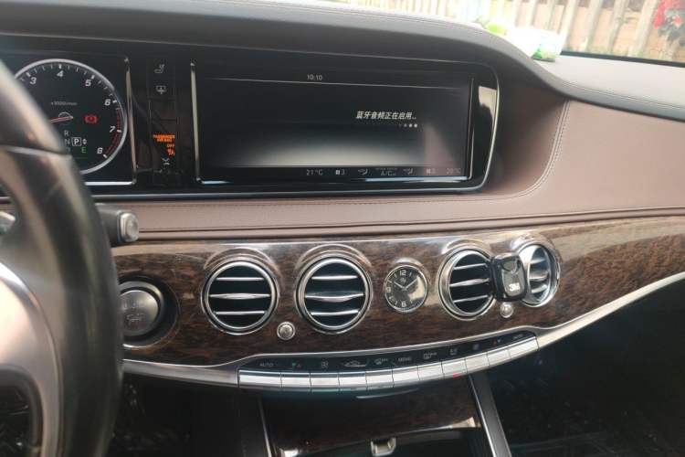 Used Mercedes-Benz S-Class 2014 S 320 L Business Model Audio And AC Panel
