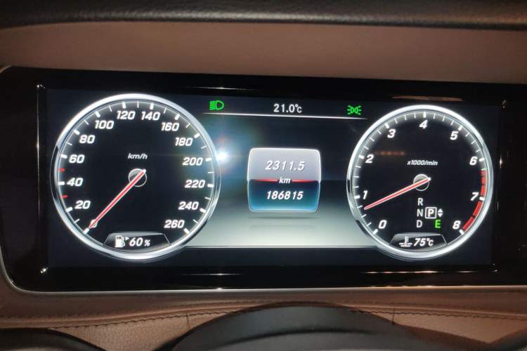 Used Mercedes-Benz S-Class 2014 S 320 L Business Model Instrument Cluster