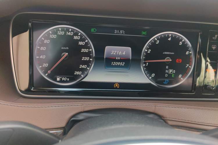 Used Mercedes-Benz S-Class 2014 S 320 L Business Model Instrument Cluster
