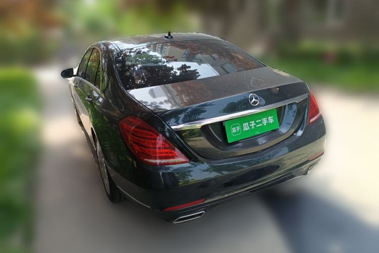 Used Mercedes-Benz S-Class 2014 S 320 L Luxury Model Rear Left 45 Deg