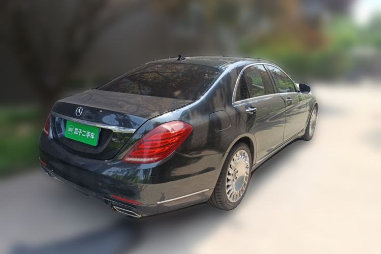 Used Mercedes-Benz S-Class 2014 S 320 L Luxury Model Rear Right 45 Deg
