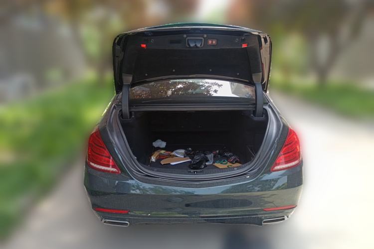 Used Mercedes-Benz S-Class 2014 S 320 L Luxury Model Trunk