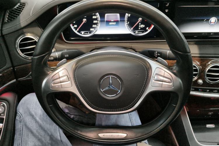Used Mercedes-Benz S-Class 2014 S 320 L Business Model Steering Wheel